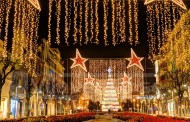 Luzes de Natal iluminam Braga no dia 1 de Dezembro