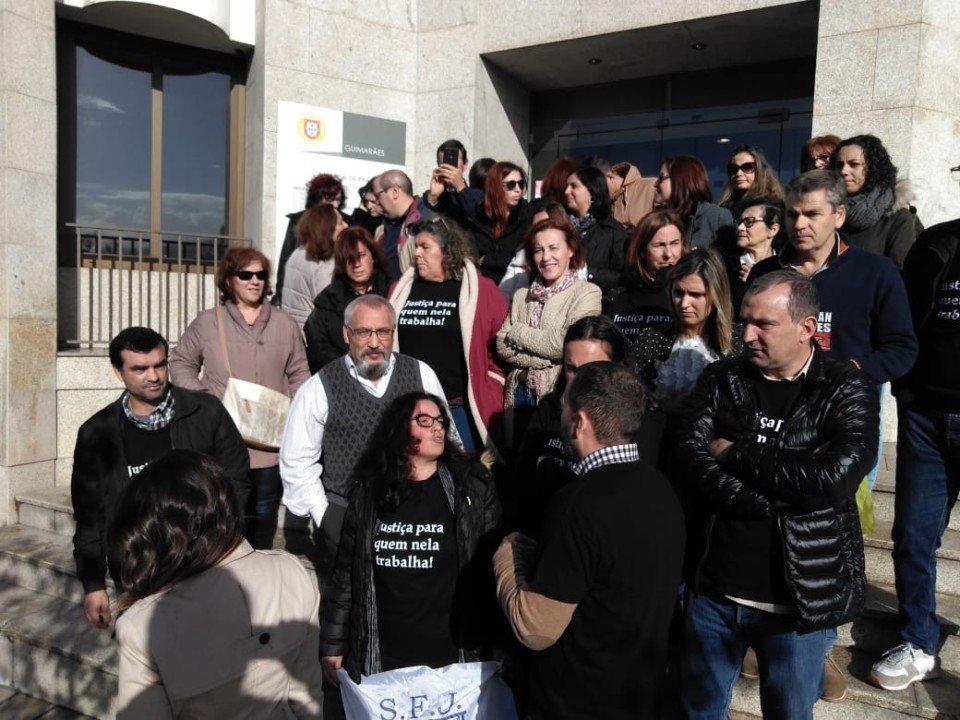 Oficiais de Justiça paralisaram em Guimarães e Famalicão