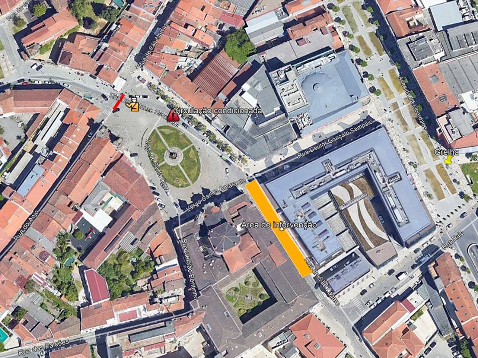 Obras no pavimento condicionam esta sexta-feira trânsito no centro de Braga
