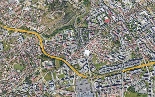 Repavimentação da Variante Sul de Braga condiciona trânsito durante um mês a partir de segunda-feira