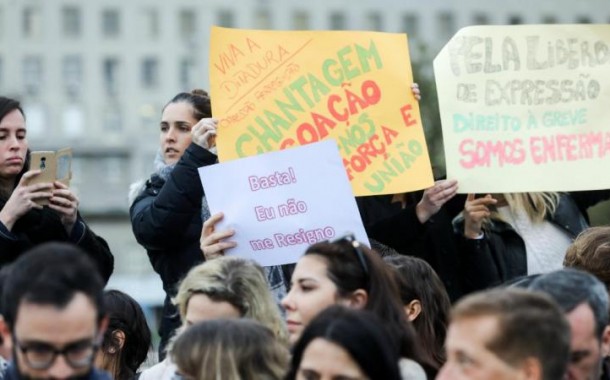 Movimento Nacional de Enfermeiros promove vigília no sábado em Braga