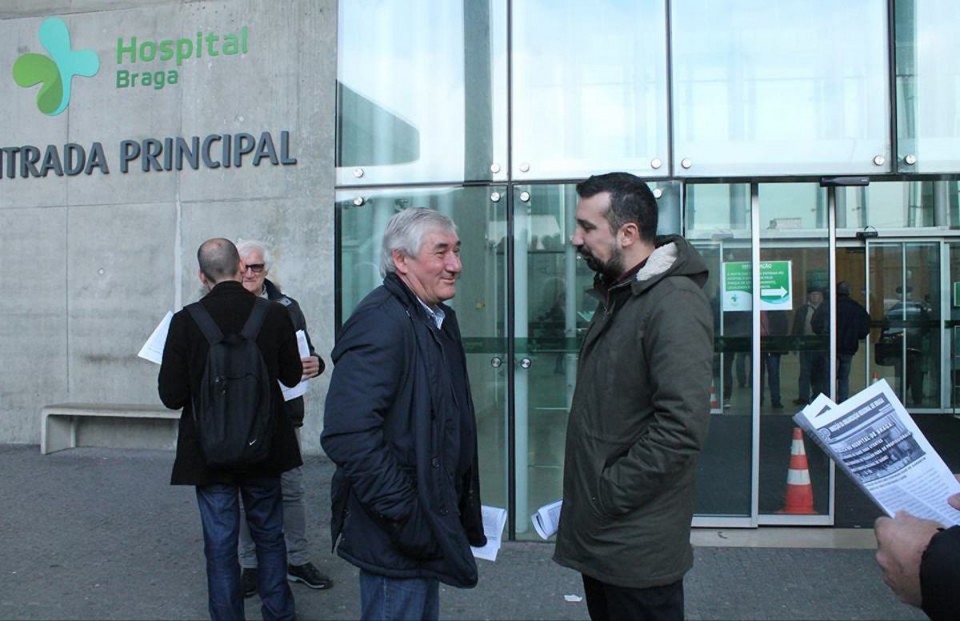 PCP/Braga diz que Governo tem “oportunidade única” para acabar com PPP no Hospital de Braga