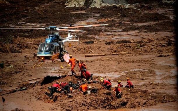 Sobe para 150 número de mortos em ruptura de barragem no Brasil