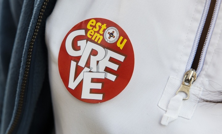 Enfermeiros em greve de 2 a 30 de Abril