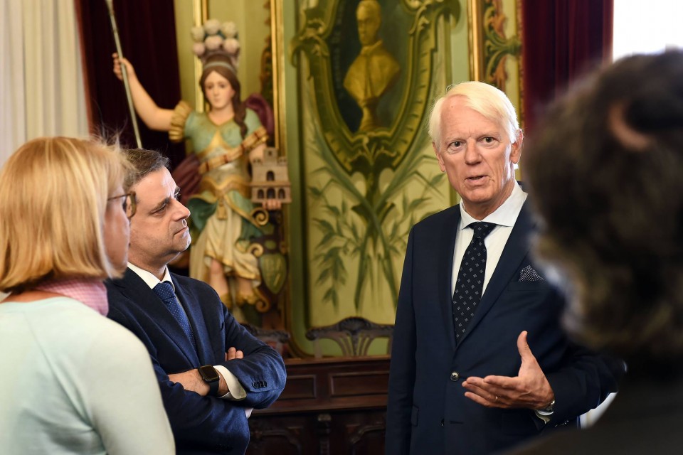 Embaixador da Dinamarca visitou Braga a convite da Câmara