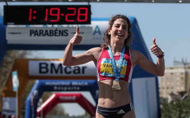 Intenso calor não impediu Vanessa Braga do Sp. Braga vencer a meia maratona ‘em casa’