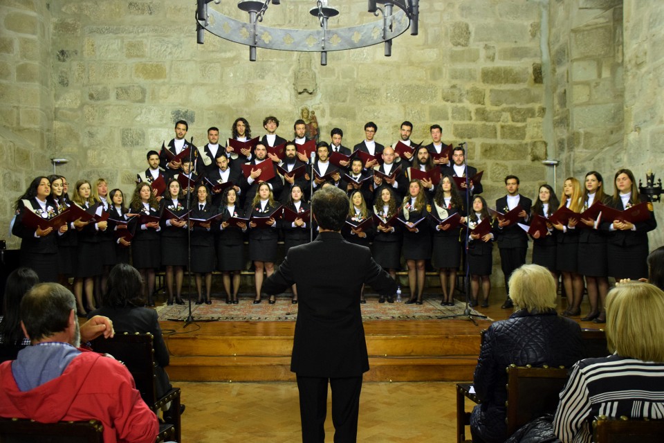 BRAGA -Encontro de Coros Universitários no salão Medieval da UMinho (13 ABR)