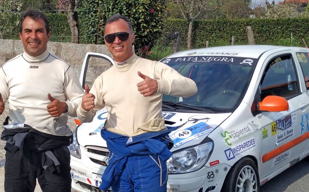 Sérgio Freitas sobe ao terceiro lugar do pódio da classe diesel no Campeonato Norte de Ralis