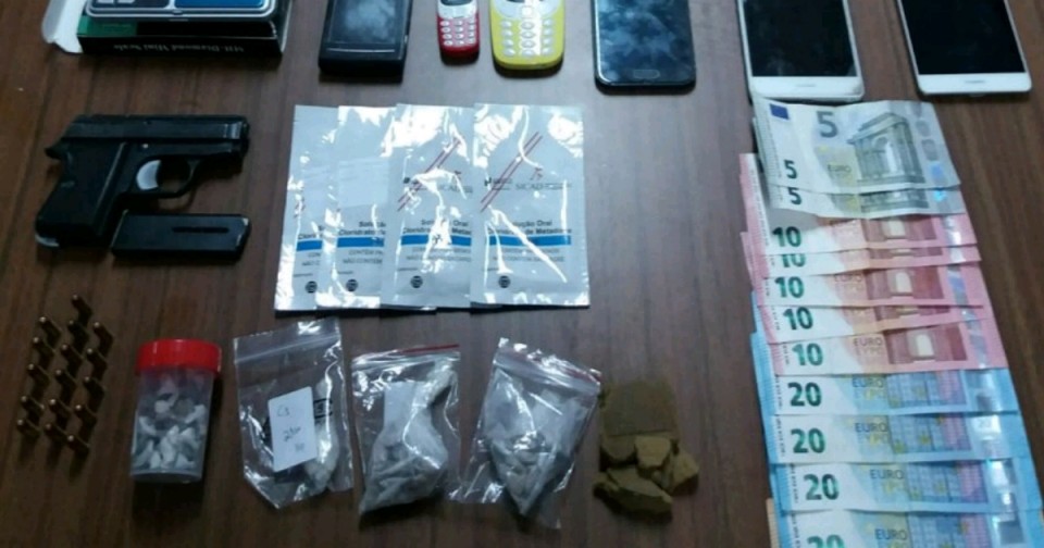 GNR desmantela rede trafico de droga em Guimarães e Fafe
