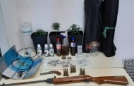 Mandado de busca domiciliária por violência doméstica resultou na detecção e apreensão de droga em Penafiel
