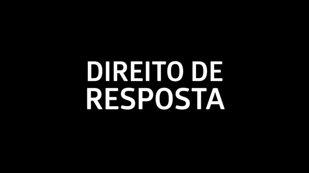 Direito de Resposta de José Morais
