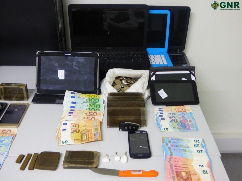 GNR apreendeu mais de 2700 doses de droga em operação que passou por Amares