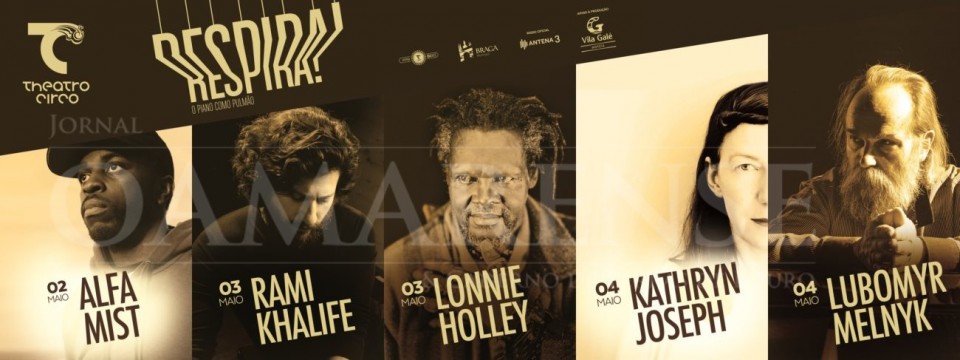 Braga - Alfa Mist, Lonnie Holley, Lubomyr Melnyk, Kathryn Joseph e Rami Khalife na 3.ª edição do ‘RESPIRA!’
