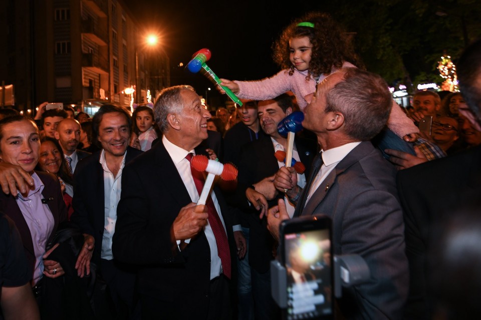 Marcelo foi figura maior da grande noite do S. João de Braga