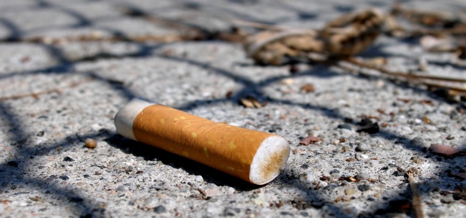 Parlamento aprova projecto de lei para punir quem atirar beatas de cigarro para o chão