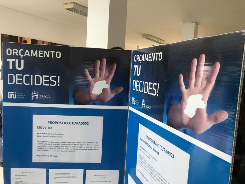 Braga - Propostas para ‘Tu Decides!’ até 1 de Setembro