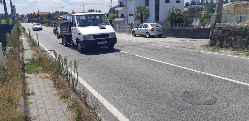 Vila Verde - Autarcas servidos pela EN 201 (entre Prado e Marrancos) revoltados com falta de manutenção da IP
