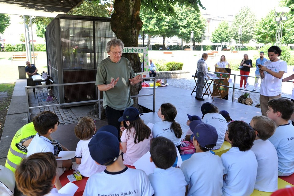 Braga - Biblioteca de Jardim da Avenida Central já reabriu