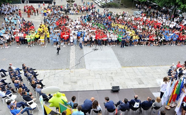 Já arrancaram em Braga os Jogos do Eixo Atlântico que promovem desporto sem fronteiras