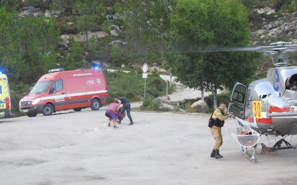 GIPS da GNR resgatam 5 pessoas no Gerês esta quarta-feira