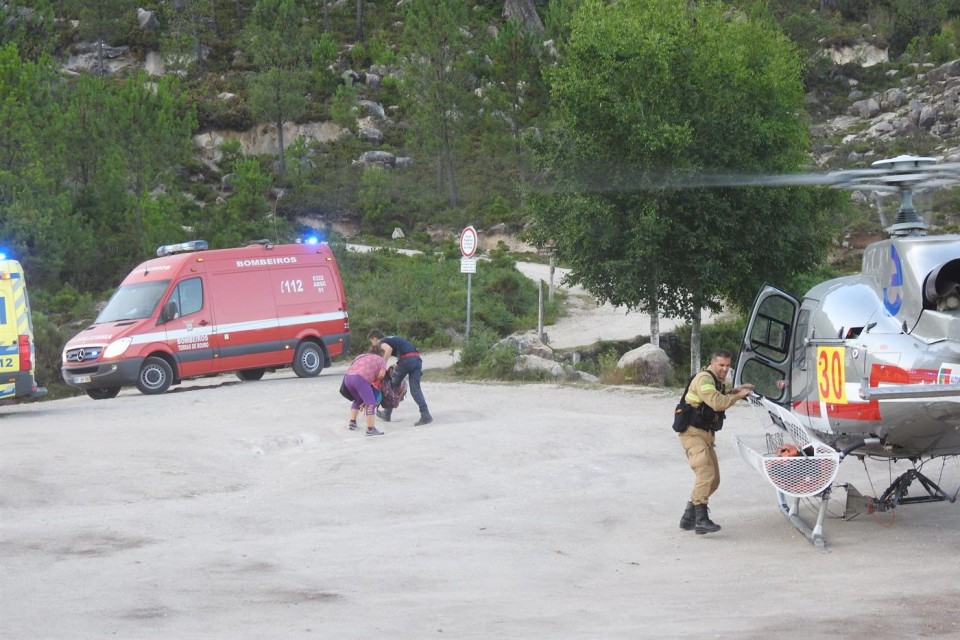GIPS da GNR resgatam 5 pessoas no Gerês esta quarta-feira