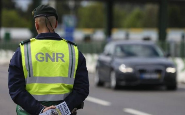 GNR deteve 161 pessoas em flagrante delito durante o fim-de-semana