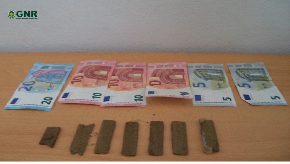 GNR detém suspeito de tráfico de droga em Guimarães
