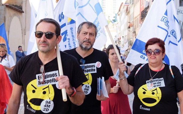 Prof’s marcam manifestação nacional para véspera das eleições legislativas