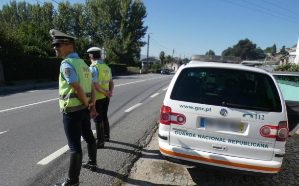GNR regista um morto e 61 feridos nas estradas de Braga durante a última semana