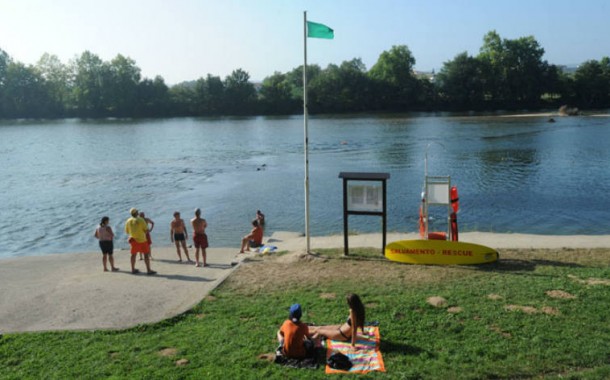 Levantada interdição à praia fluvial de Merlim S. Paio, em Braga