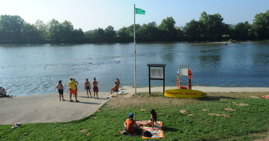 Levantada interdição à praia fluvial de Merlim S. Paio, em Braga