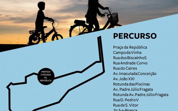 Passeio nocturno de bicicleta por Braga assinala dia 22 Semana da Mobilidade