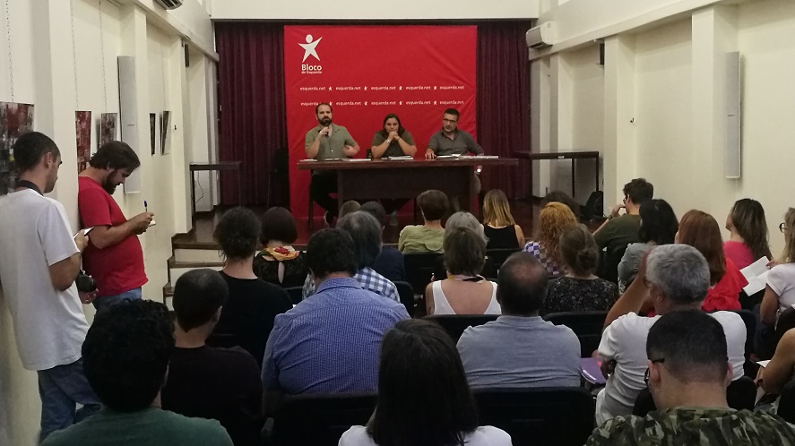 Legislativas: BE apresenta em Braga programa eleitoral com clima, emprego e serviços públicos como prioridades