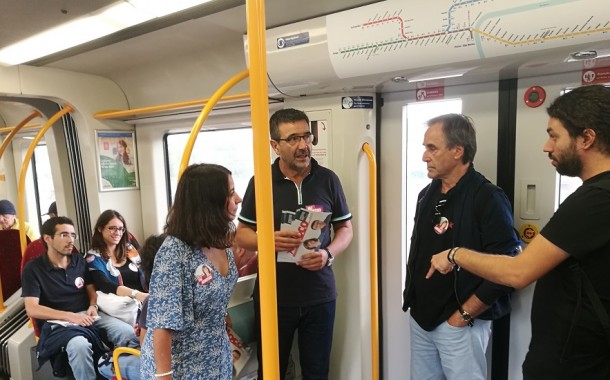 CAMPANHA: Bloco exige comboio directo entre Braga e Guimarães