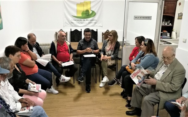 CAMPANHA – “Habitação é parente pobre do investimento publico”, diz José Maria Cardoso (BE) em Guimarães