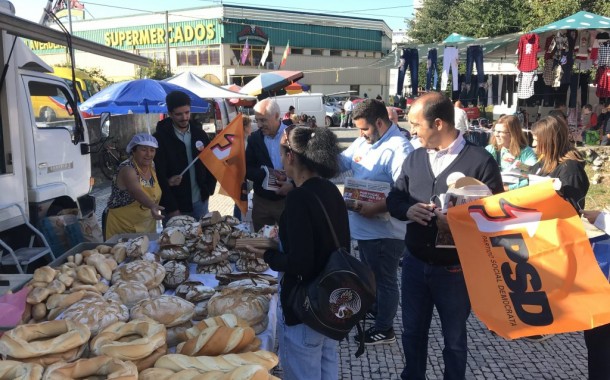 Em visita à feira de Vila Verde, PSD sublinha o “interesse estratégico do mercado municipal”