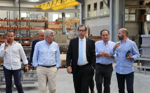 Secretário de Estado da Economia visitou empresa de Amares