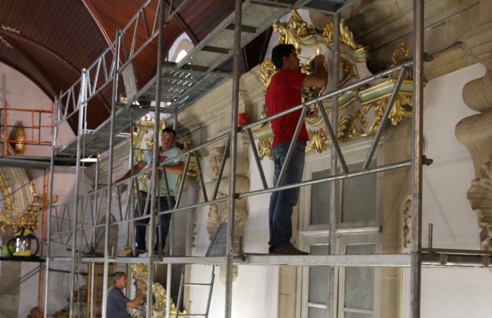 Reabilitação da Igreja da Misericórdia de Barcelos revela património artístico