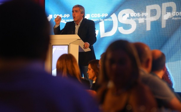 Campanha: Nuno Melo (CDS) joga ao ataque em Famalicão contra Marcelo, imprensa e esquerda