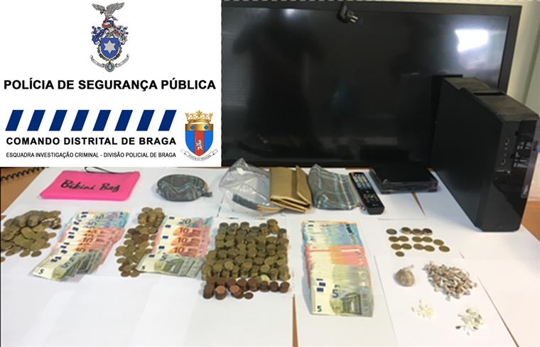 PSP detém casal por tráfico de droga em Braga
