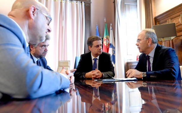 BRAGA - Ricardo Rio recebeu alcaide de Santiago de Compostela