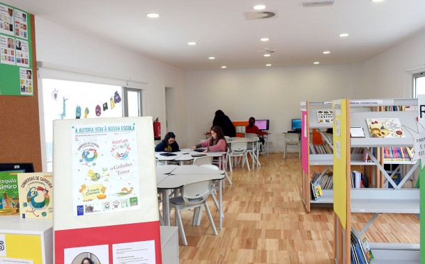 Nova biblioteca de EB de S. Lázaro enriquece rede de bibliotecas escolares do concelho