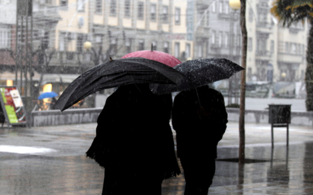 Protecção Civil de Braga alerta para chuva forte e persistente atá às 18 horas desta quinta-feira