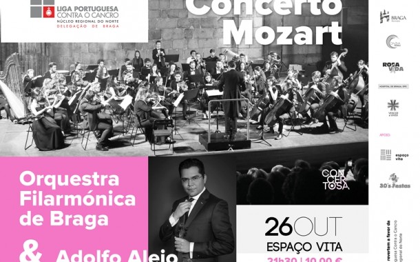 Braga assinala este sábado ‘Outubro Rosa’ (também) com Concerto Mozart