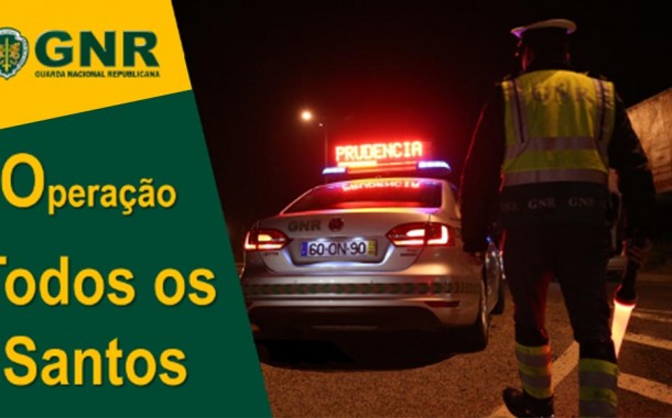 Já está na estrada operação ‘Todos os Santos’ da GNR