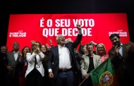 Projecções das televisões dão vitória ao PS com larga maioria