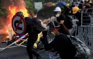 Protestos violentos já fizeram 15 feridos em Hong Kong