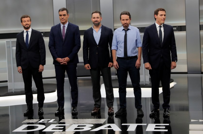 Catalunha domina debate para legislativas espanholas de domingo