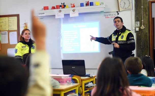 Polícia Municipal de Braga ensina segurança rodoviária nas escolas