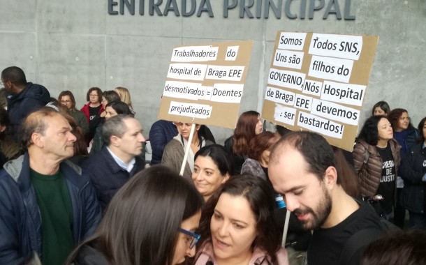 PCP questiona Ministério da Saúde sobre situação dos trabalhadores no Hospital de Braga